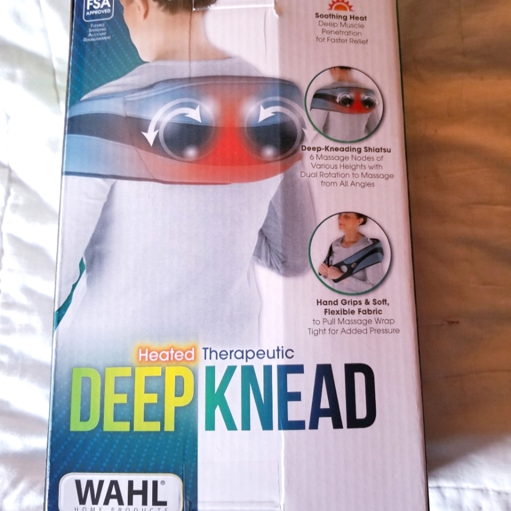 Deep Knead Heating all Body Massage Wrap